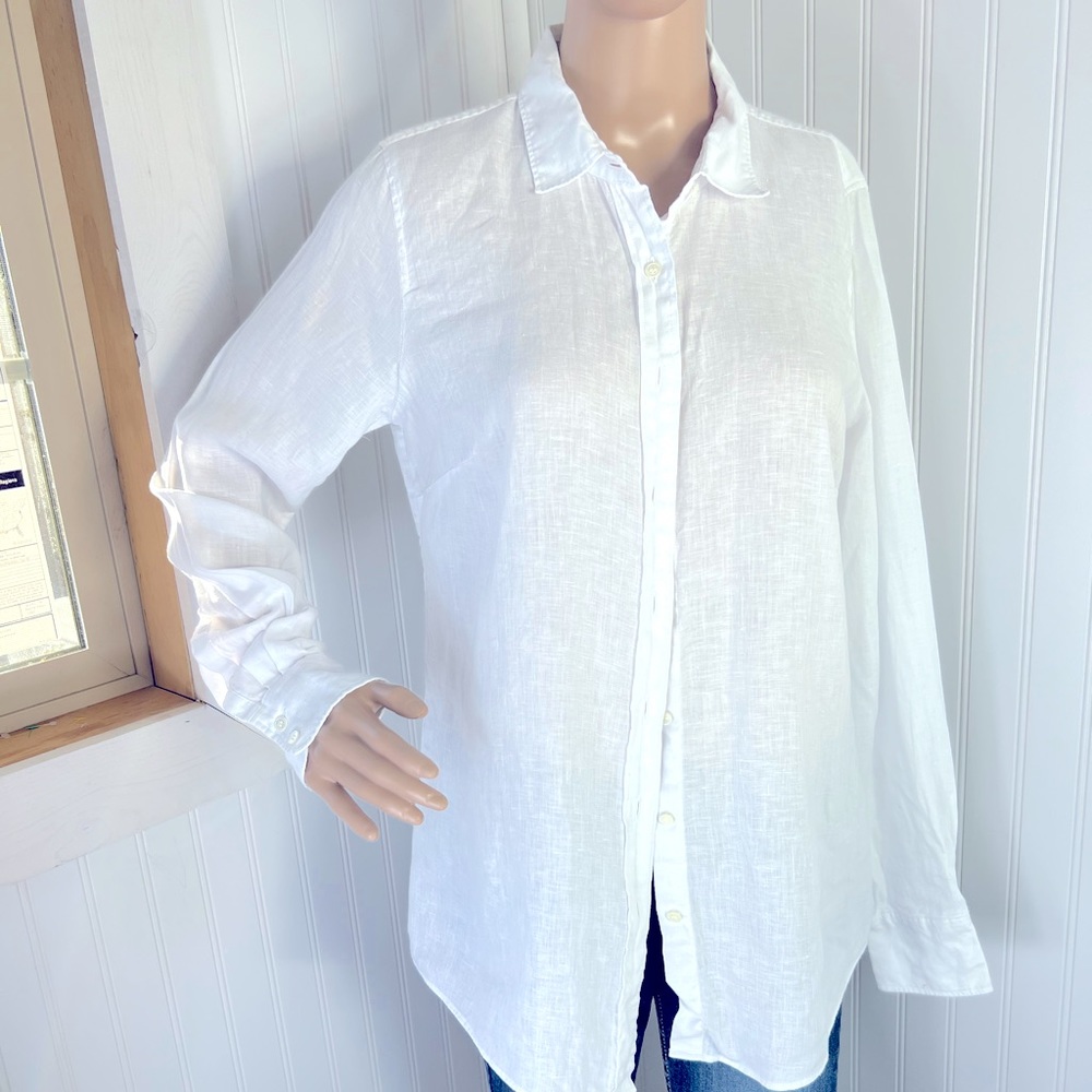 J. Crew Button Down Linen Shirt